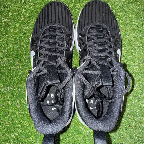 Nike Zoom Force Savage Pro 3 Shark Football Cleats Men’s Size 13 Black White NEW main image 9